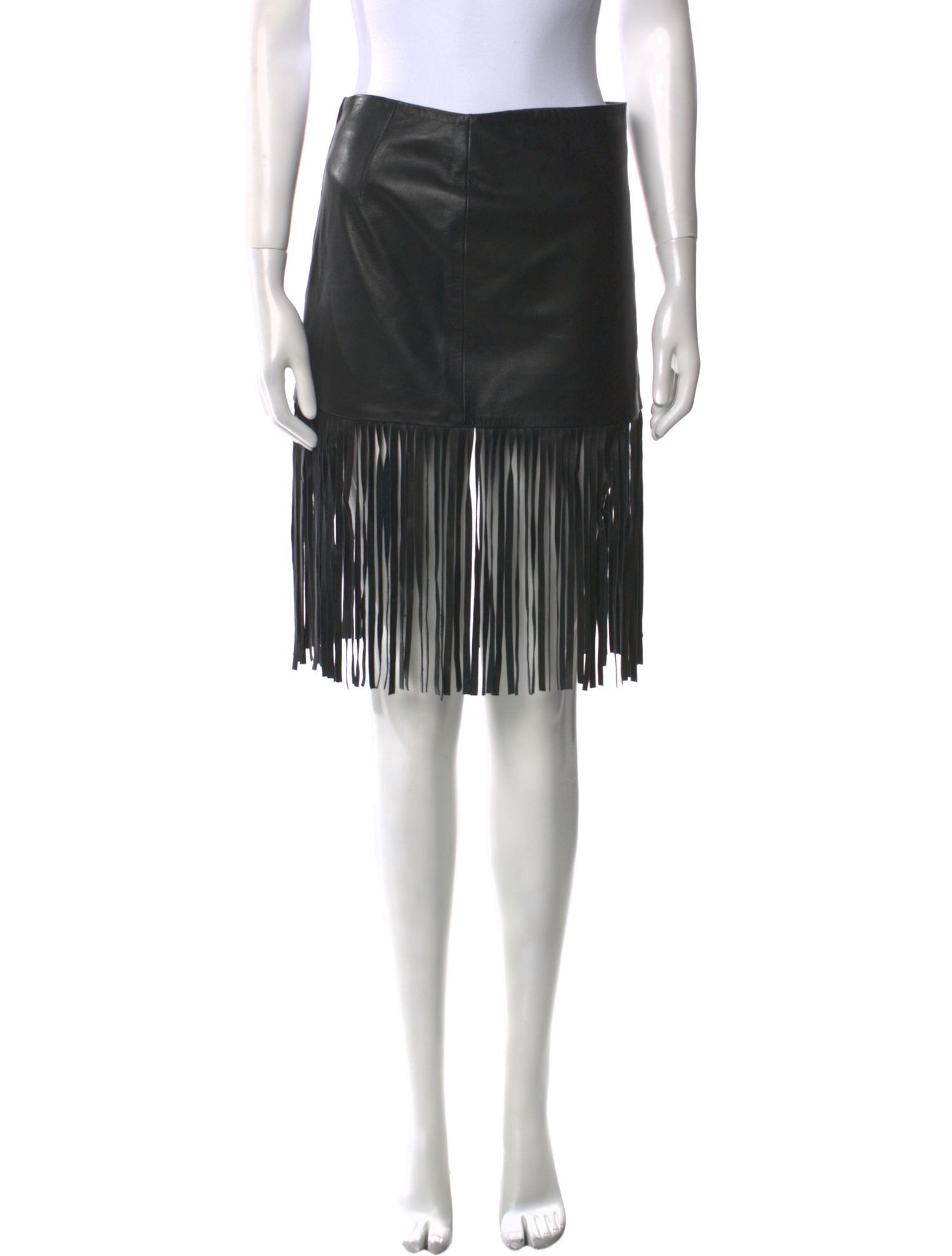 ThePerfext Leather Mini Skirt