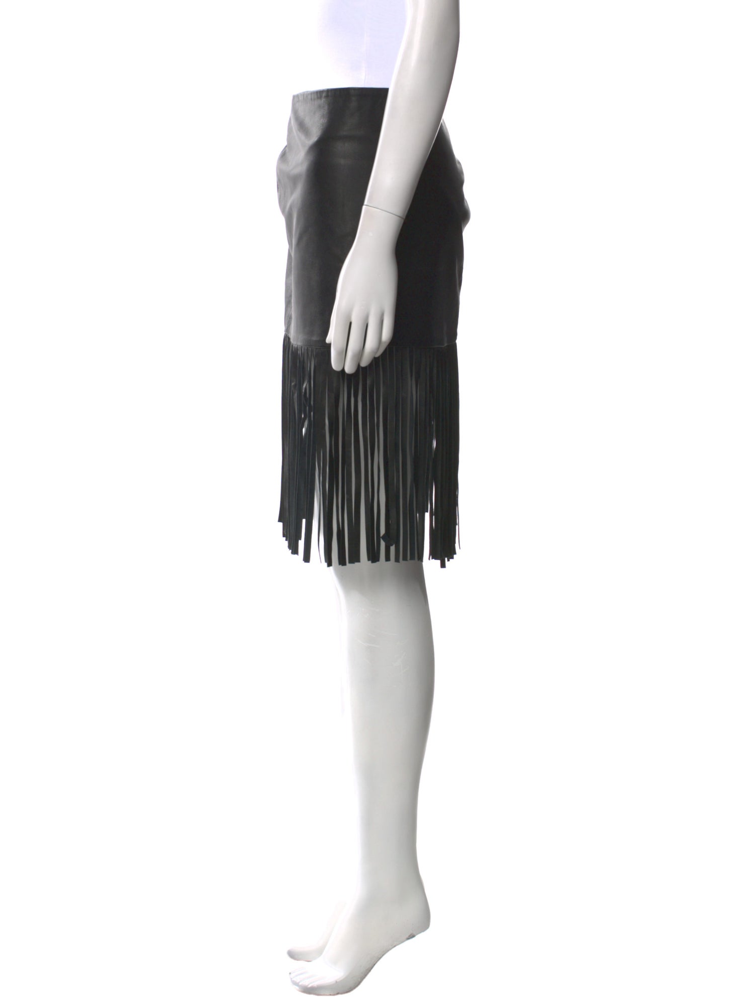 ThePerfext Leather Mini Skirt