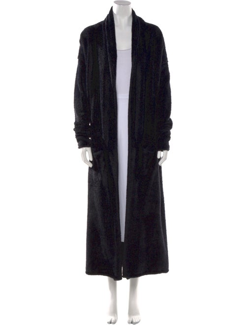 ThePerfext Faux Fur Open Front Sweater