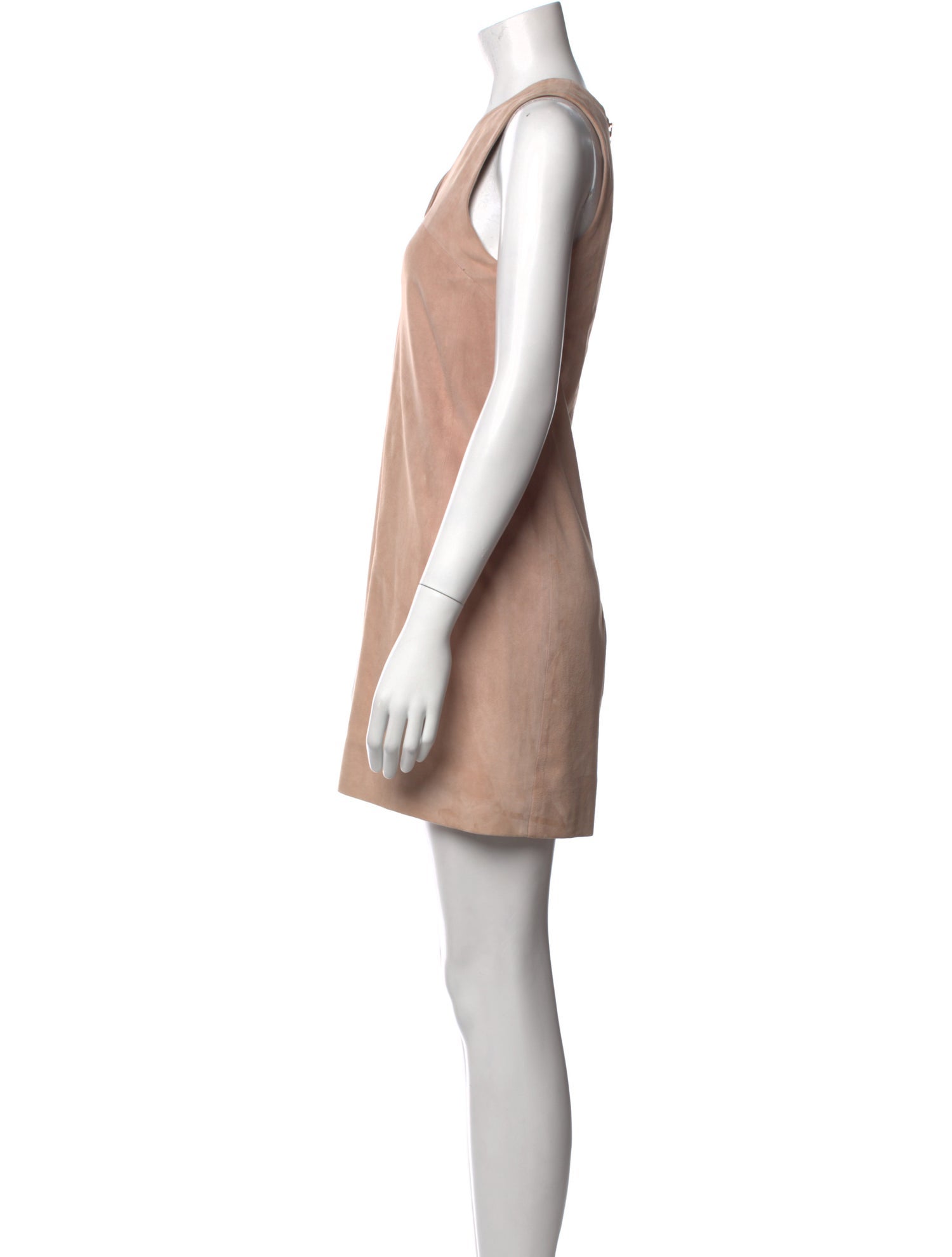 ThePerfext Suede Mini Dress