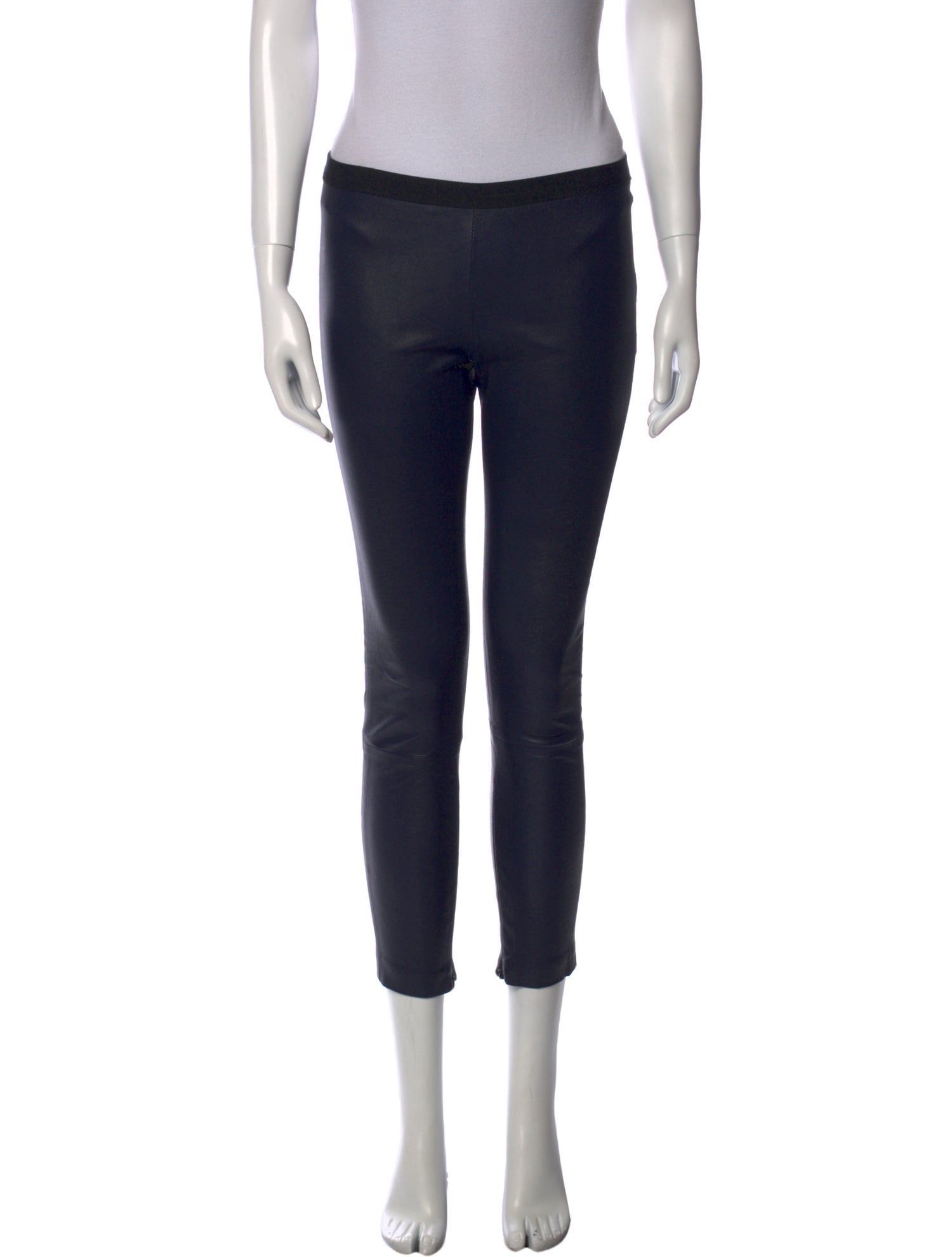 ThePerfext Leather Skinny Leg Pants