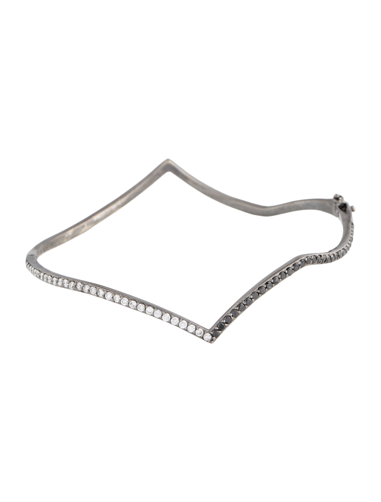 Phyne by Paige Novick 14K Diamond Bangle