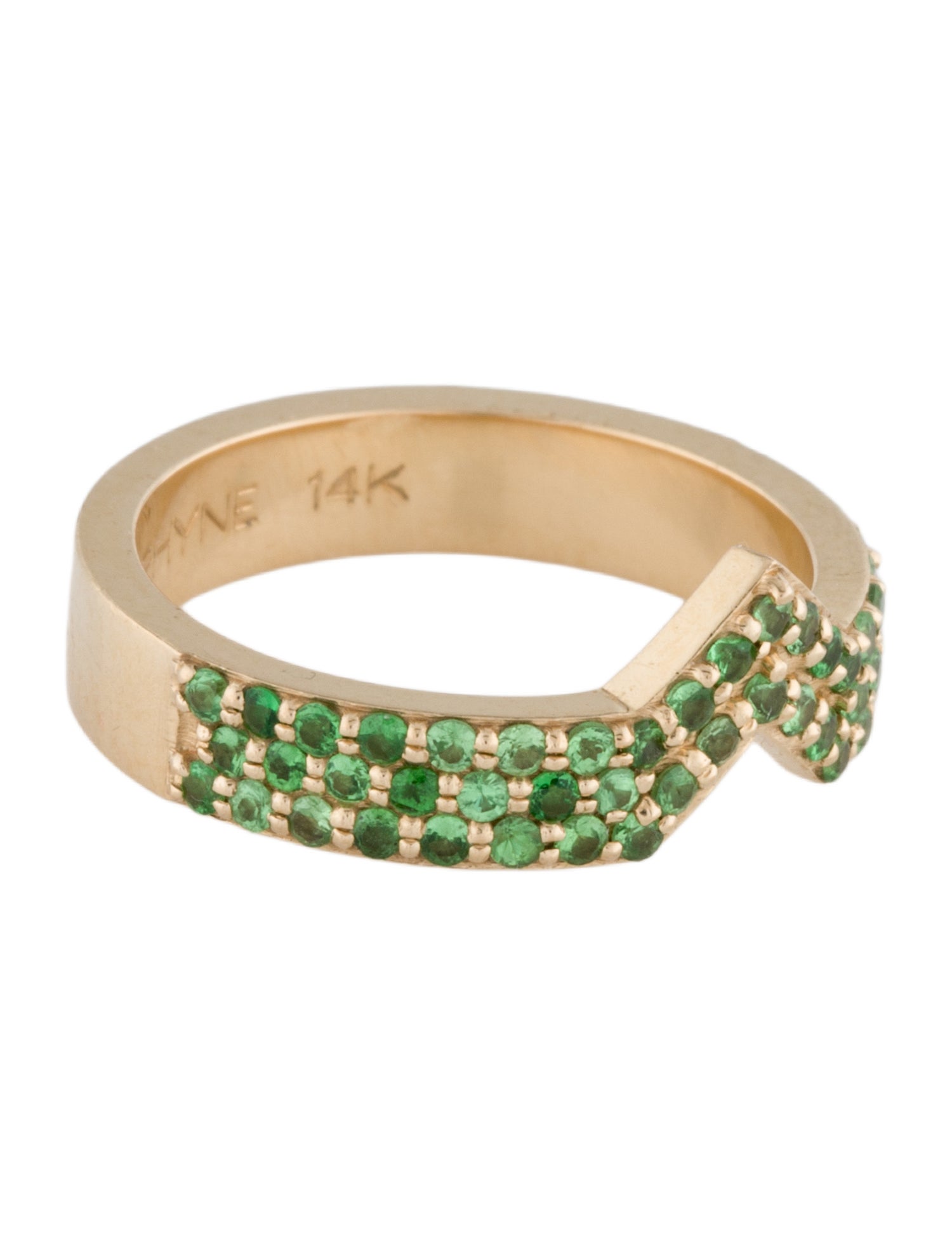 Phyne by Paige Novick 14K Celia Tsavorite Stacking Ring