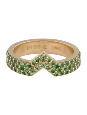 Phyne by Paige Novick 14K Celia Tsavorite Stacking Ring