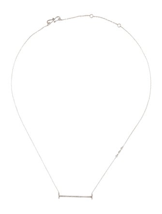 Phyne by Paige Novick 14K Diamond Sasha Bar Necklace