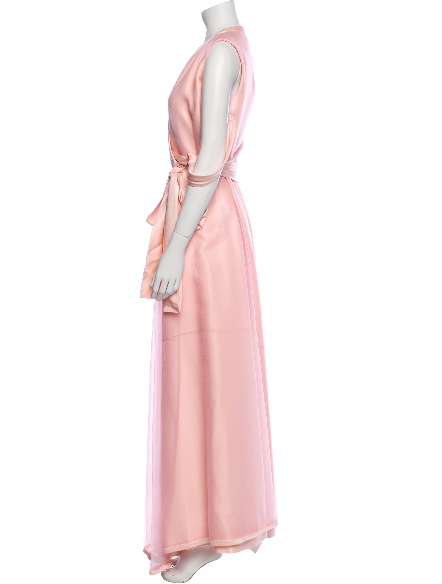 Pertegaz V-Neck Long Dress