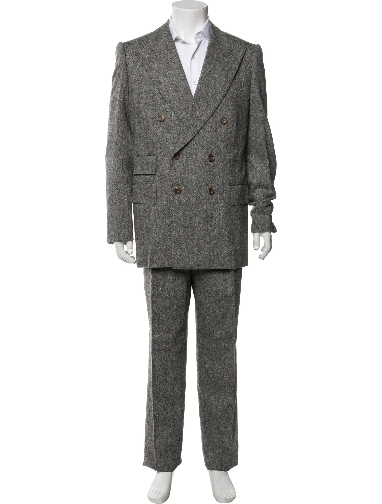Edward Sexton Tweed Pattern Two-Piece Blazer