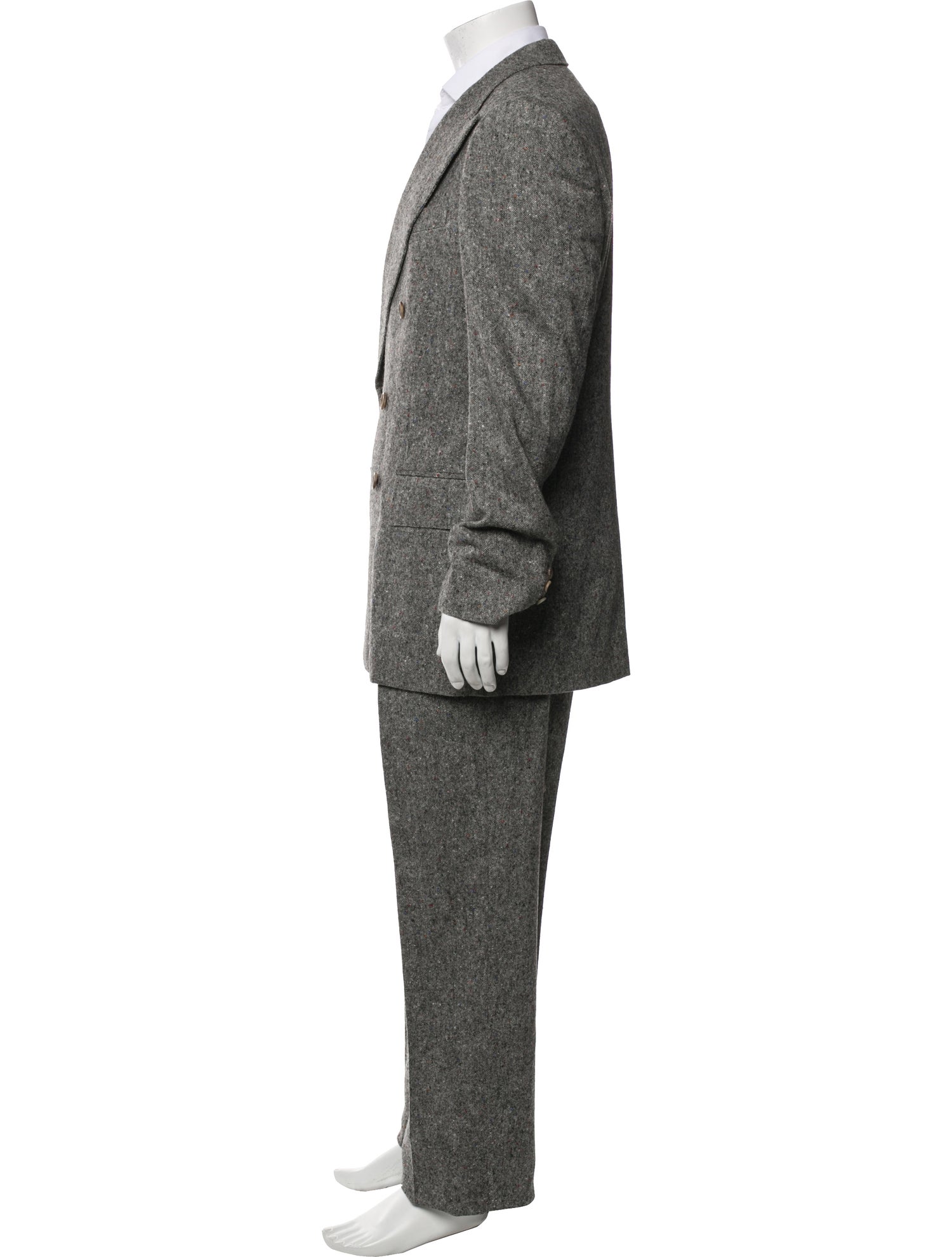 Edward Sexton Tweed Pattern Two-Piece Blazer