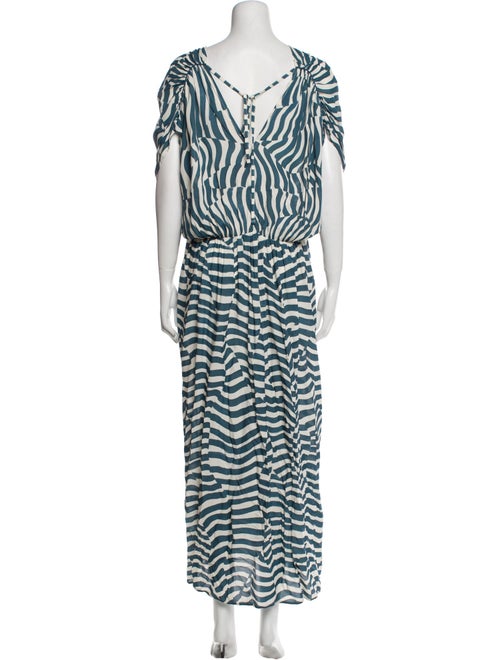 Trésor Striped Long Dress