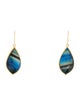 Sam Woehrmann Moonstone Labradorite Drop Earrings
