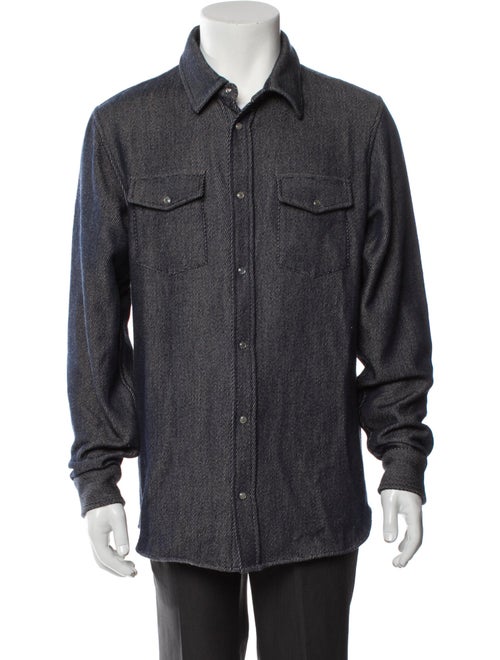 God's True Cashmere Tweed Pattern Trucker Jacket