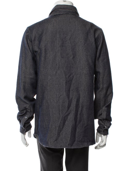 God's True Cashmere Tweed Pattern Trucker Jacket