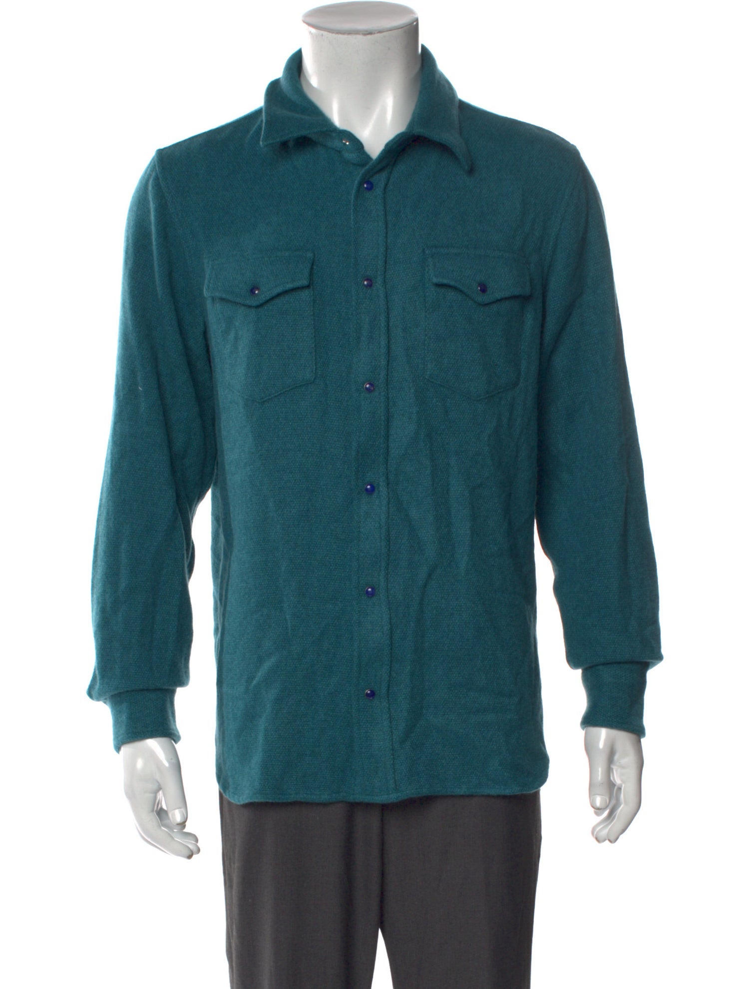 God's True Cashmere Cashmere Long Sleeve Shirt