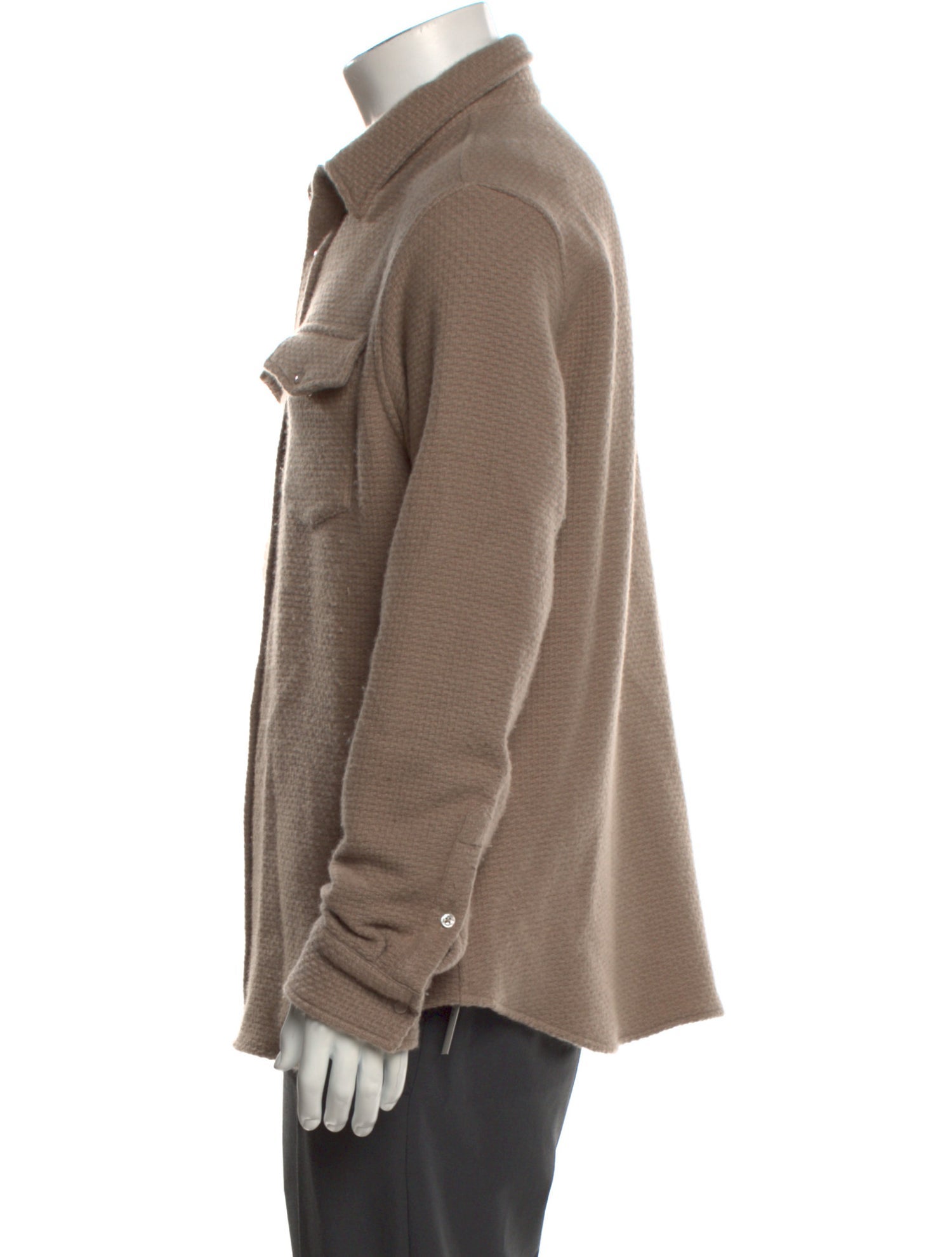 God's True Cashmere Cashmere Long Sleeve Shirt