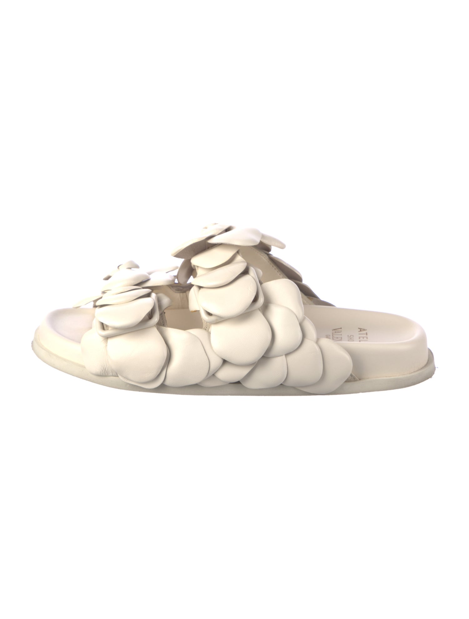 Atelier Versace Leather Slides