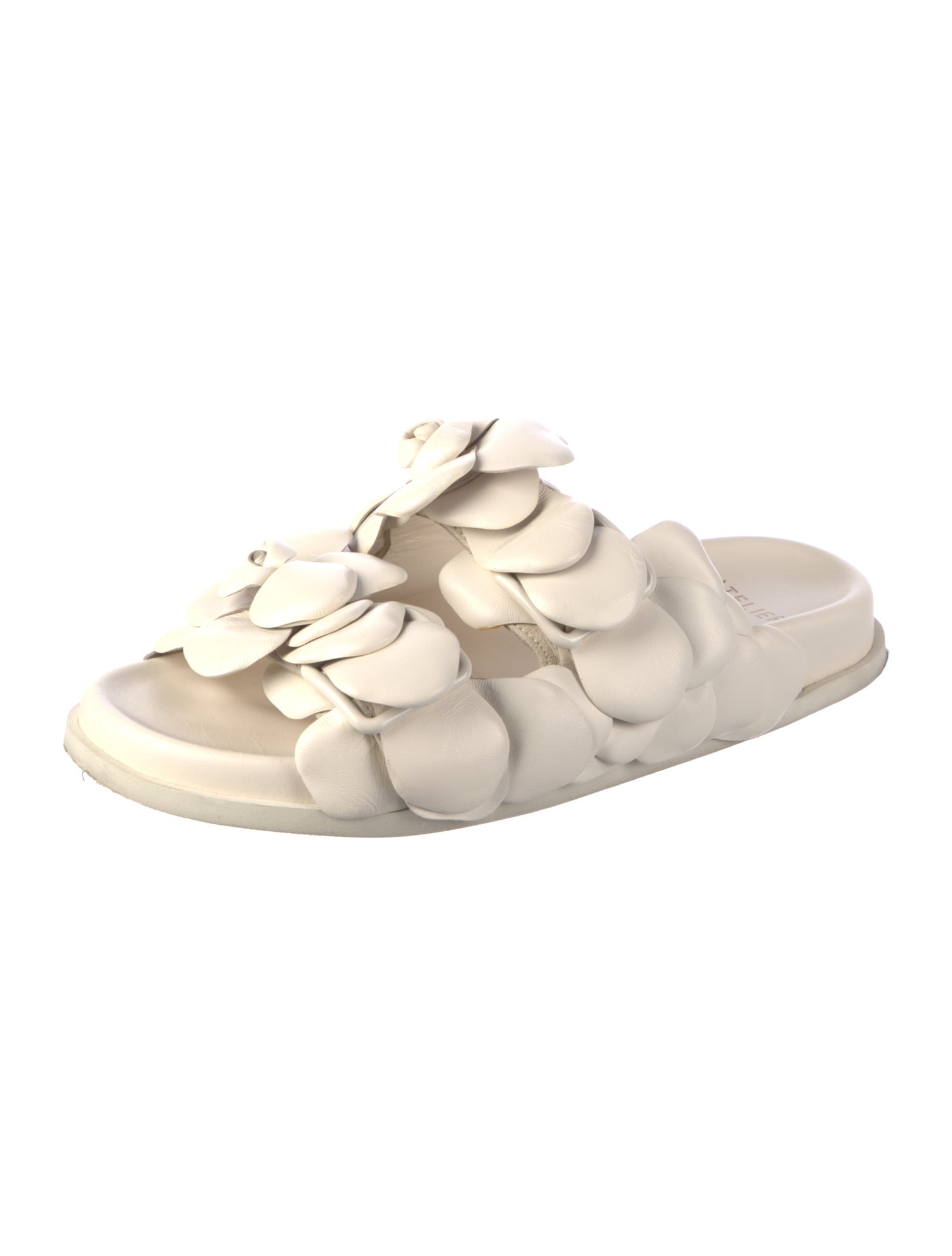 Atelier Versace Leather Slides