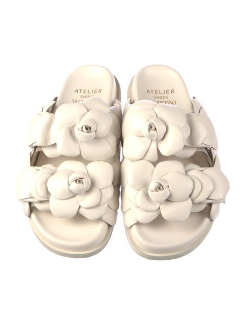 Atelier Versace Leather Slides