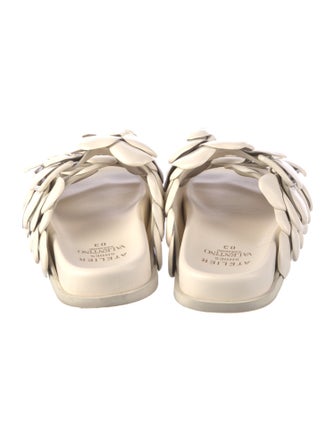Atelier Versace Leather Slides