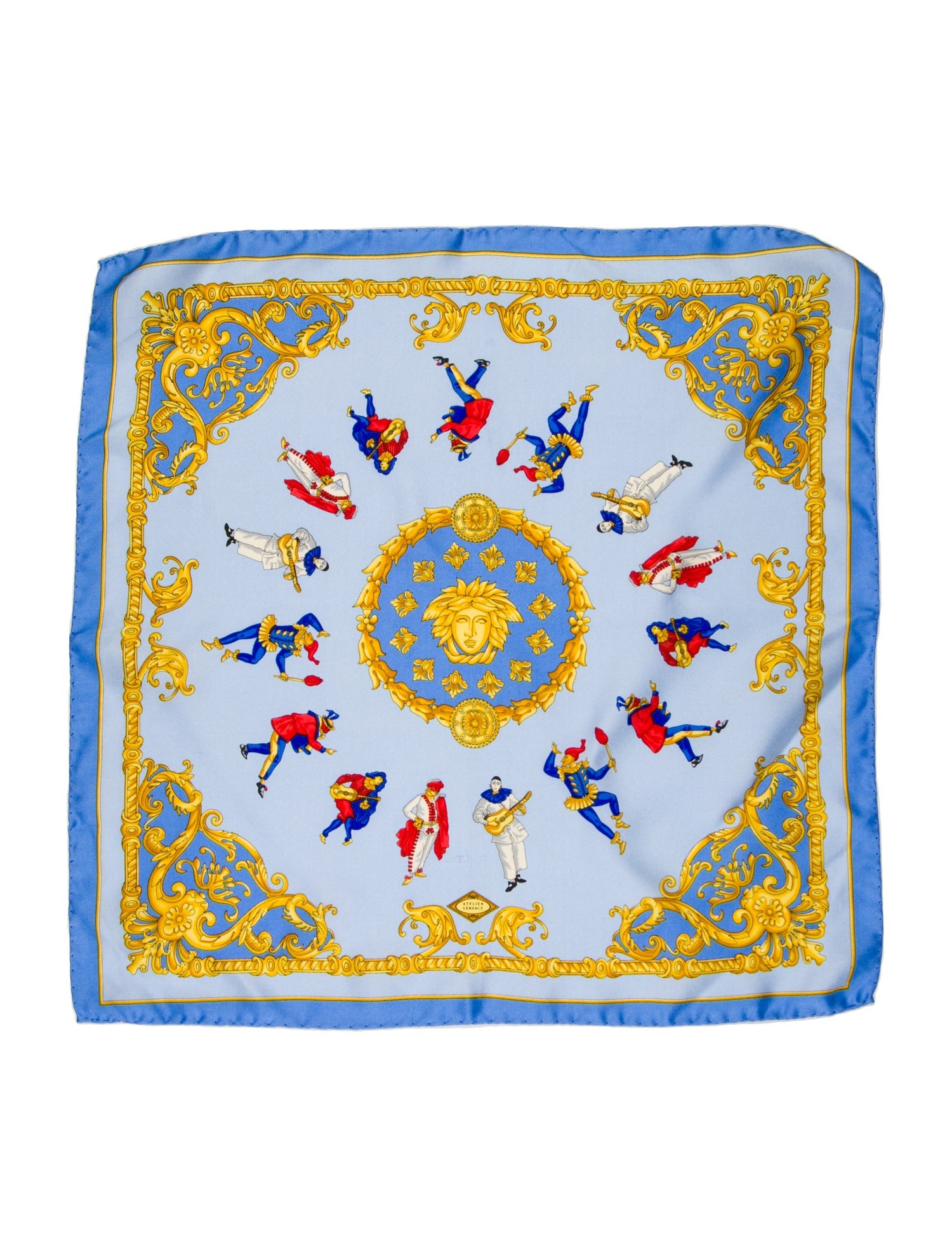 Atelier Versace Silk Printed Scarf