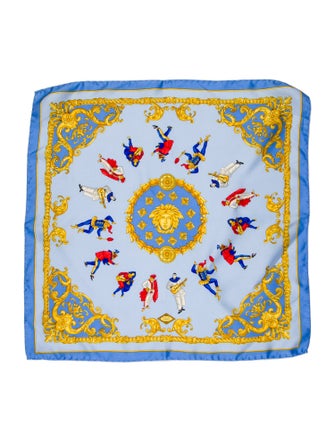 Atelier Versace Silk Printed Scarf