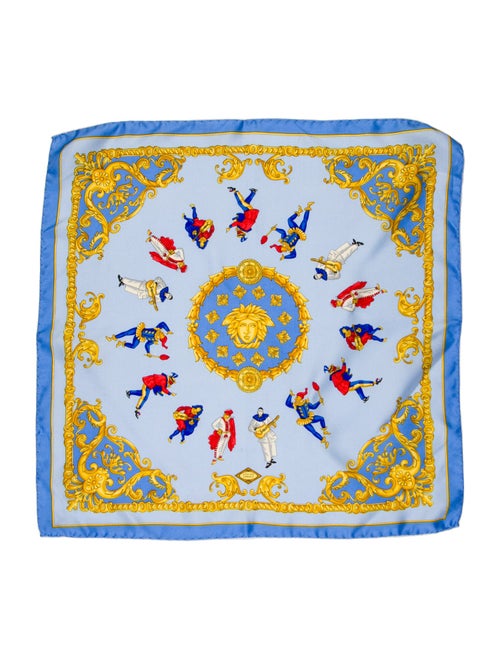 Atelier Versace Silk Printed Scarf