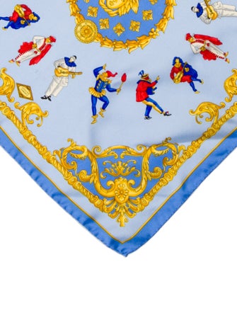 Atelier Versace Silk Printed Scarf