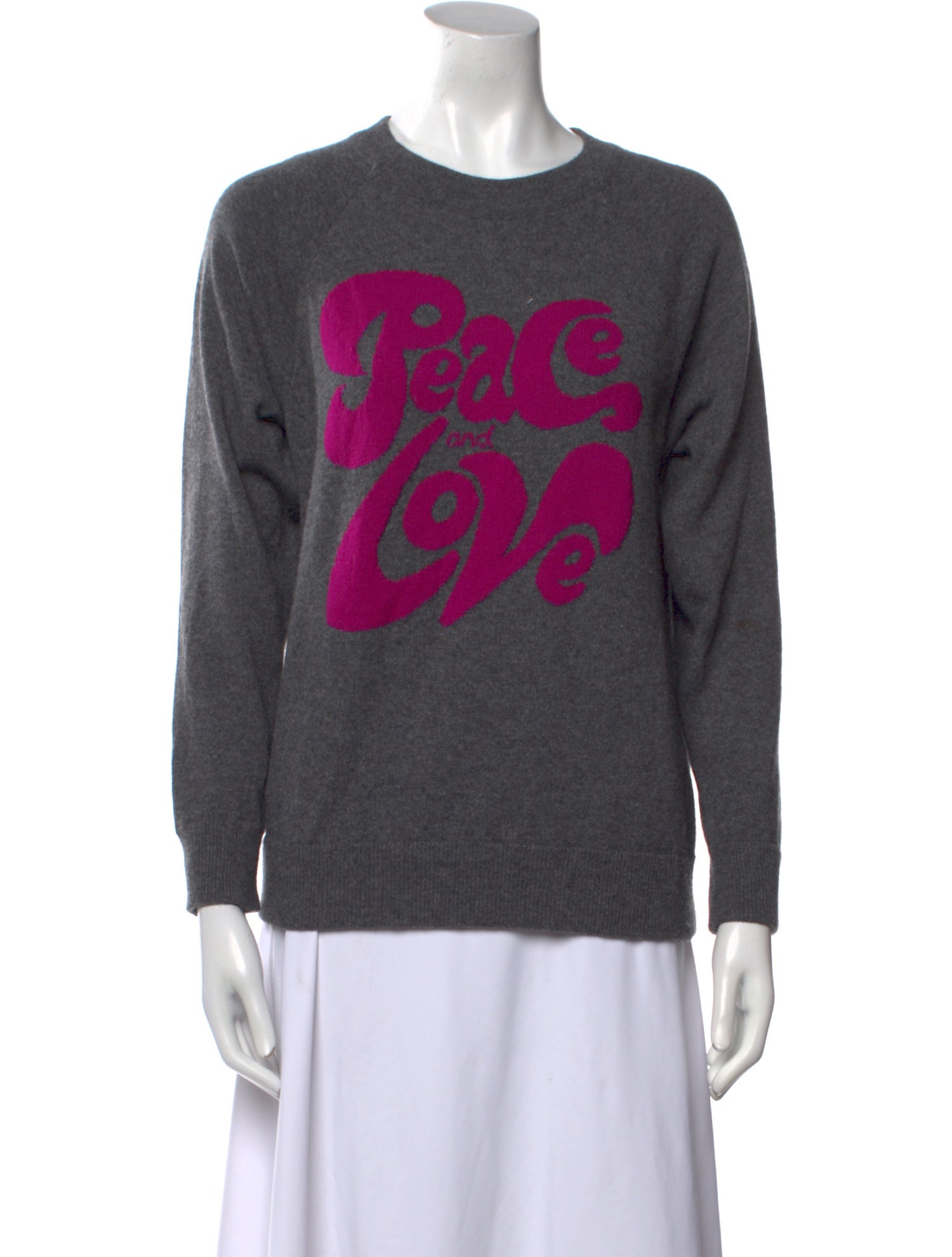 Queene and Belle Cashmere Graphic Print Sweater