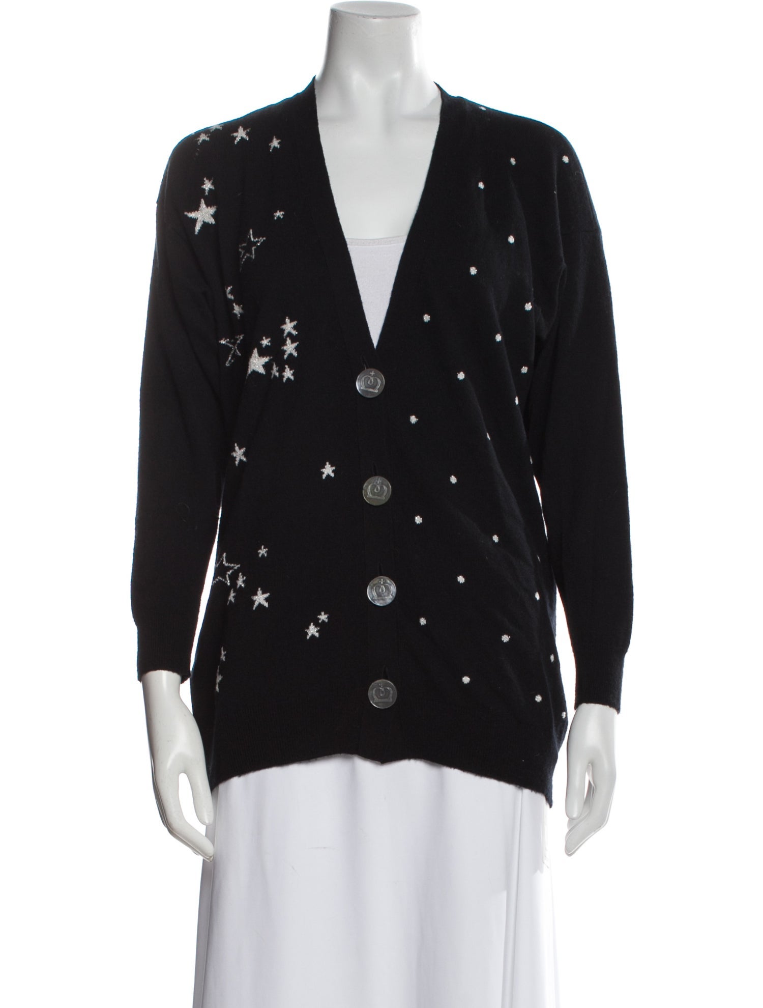 Queene and Belle Cashmere Printed Blouse