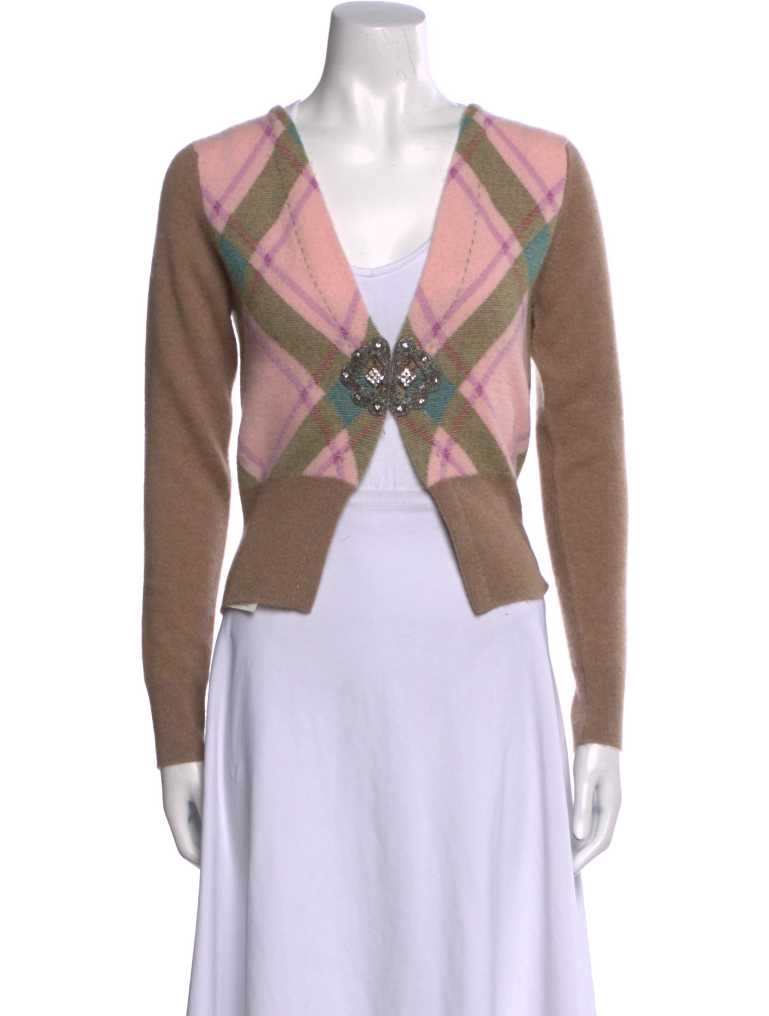 Queene and Belle Cashmere Striped Sweater