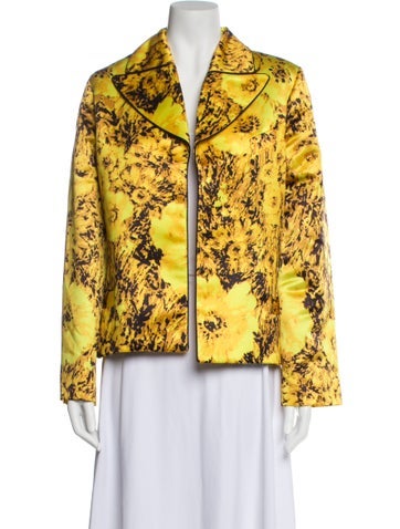 Rachel Quinn Jackets Printed Blazer L
