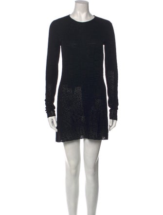 Raey Crew Neck Mini Dress