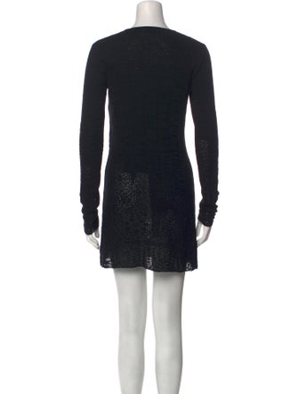 Raey Crew Neck Mini Dress