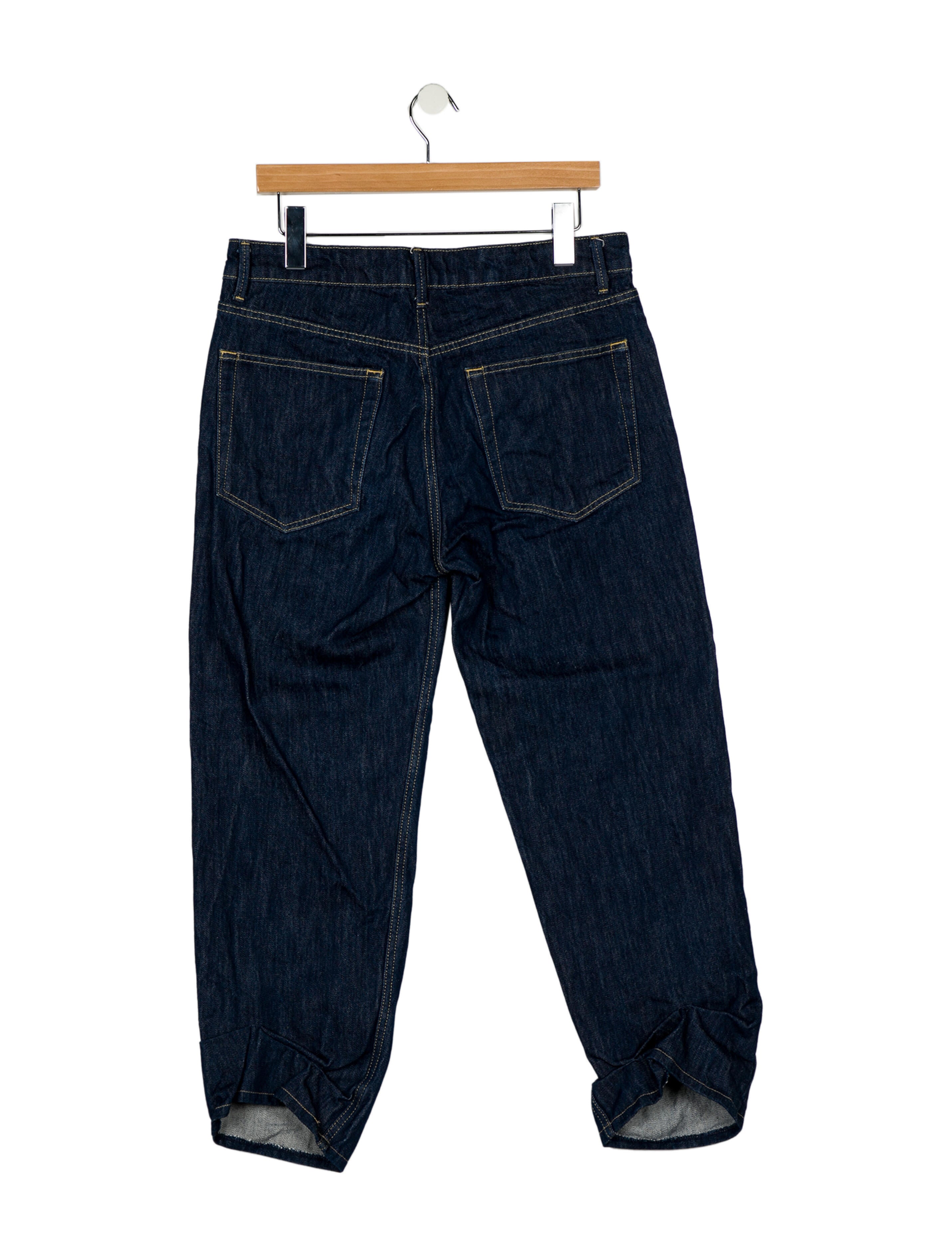 Raey Mid-Rise Straight Leg Jeans