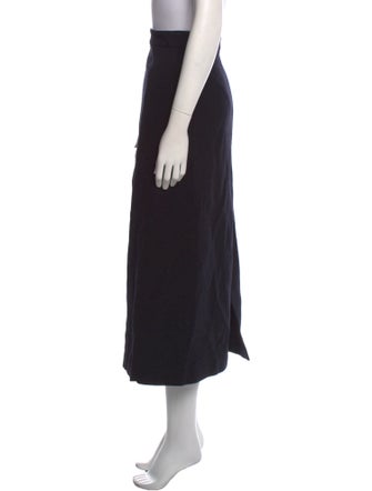 Raey Virgin Wool Midi Length Skirt