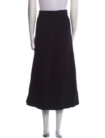 Raey Virgin Wool Midi Length Skirt
