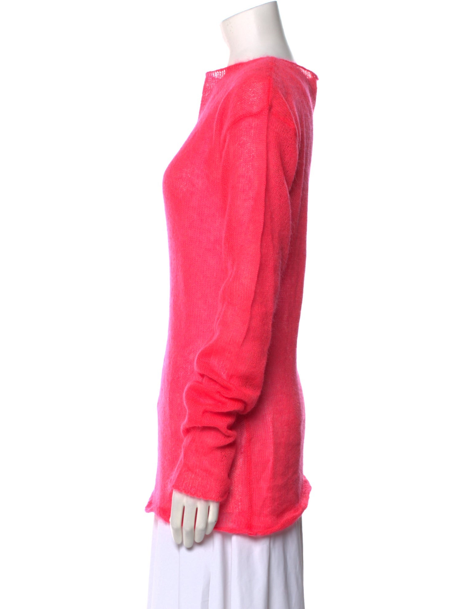 Raey Mohair Bateau Neckline Sweater