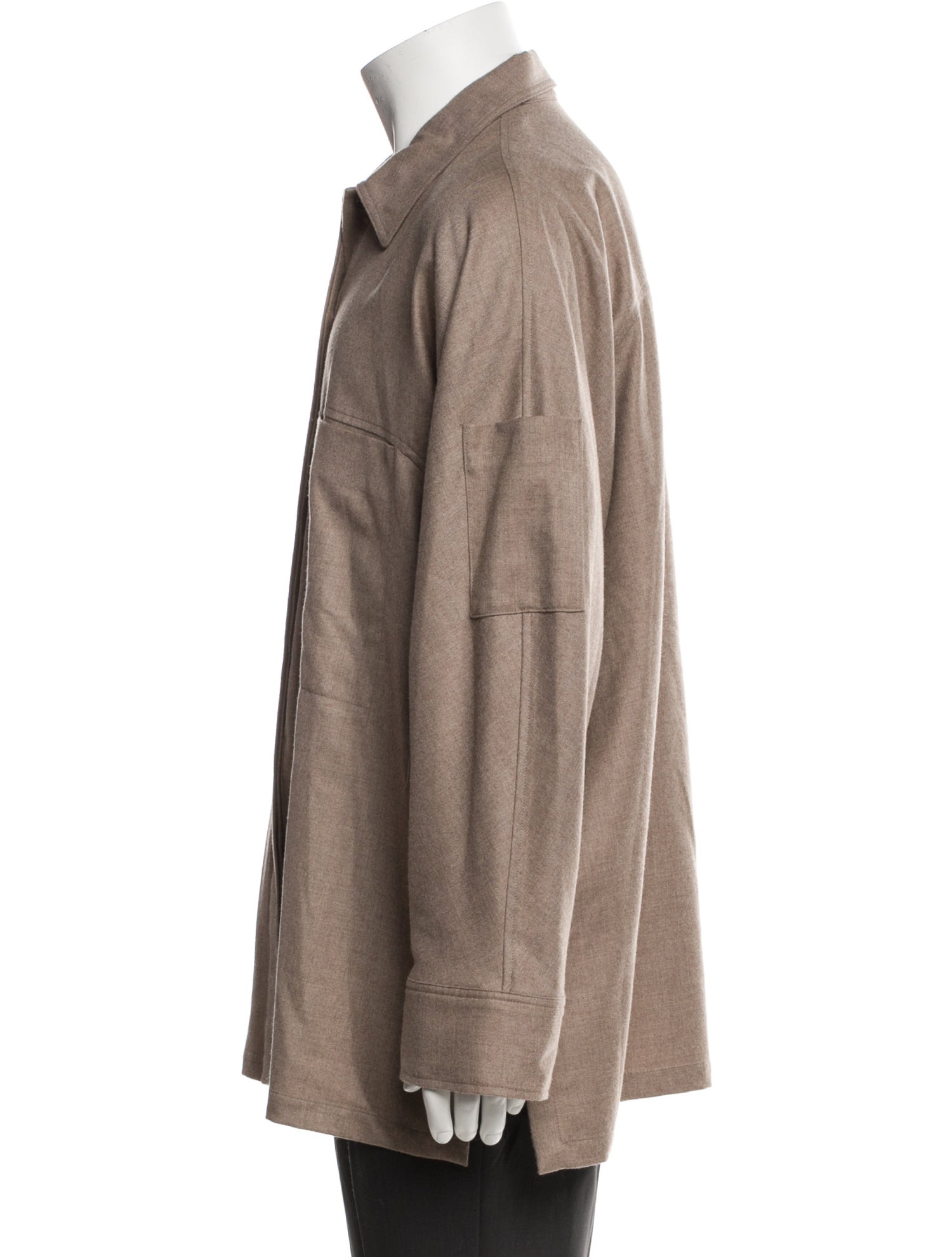 Raey Cashmere Long Sleeve Shirt