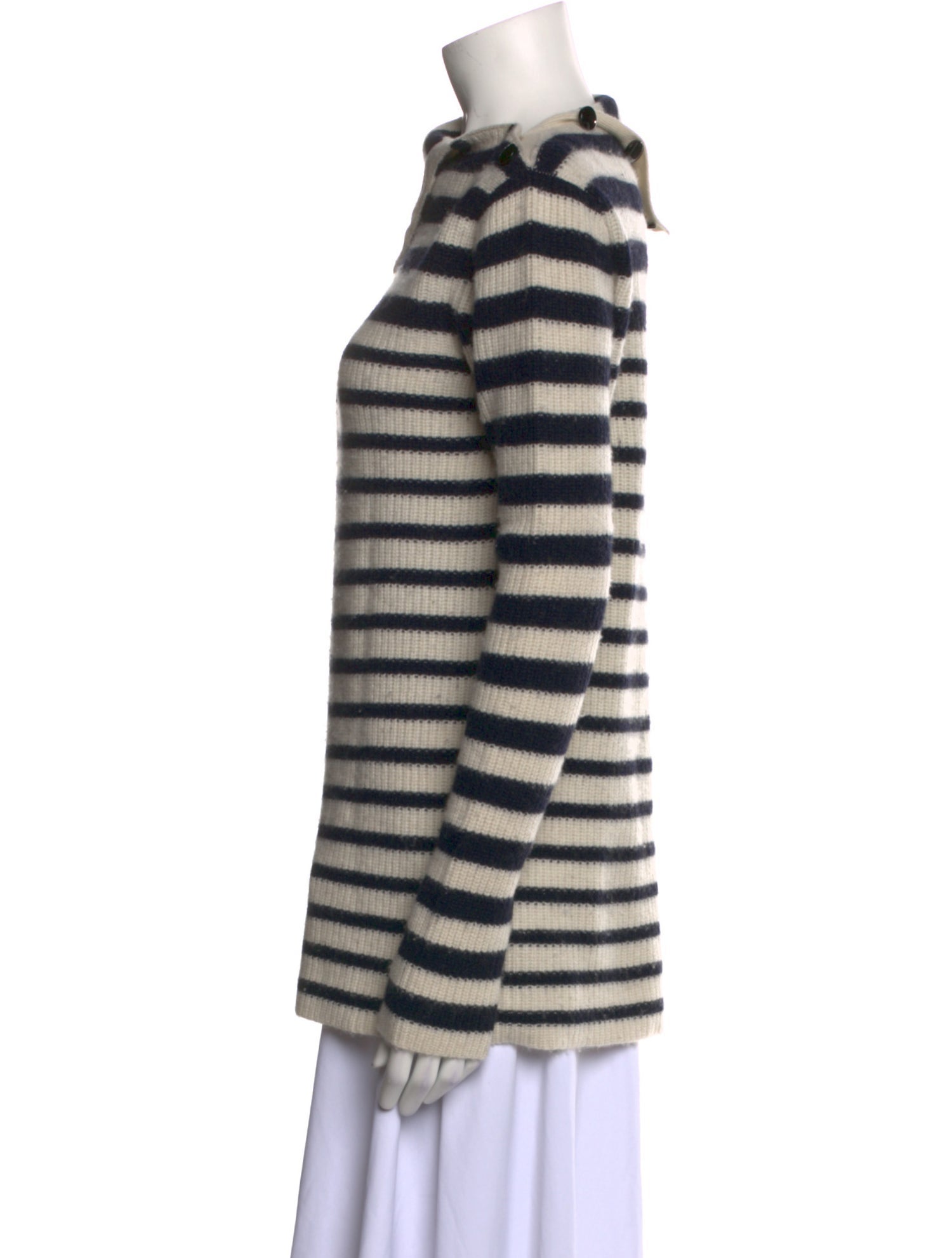 Raey Cashmere Striped Sweater