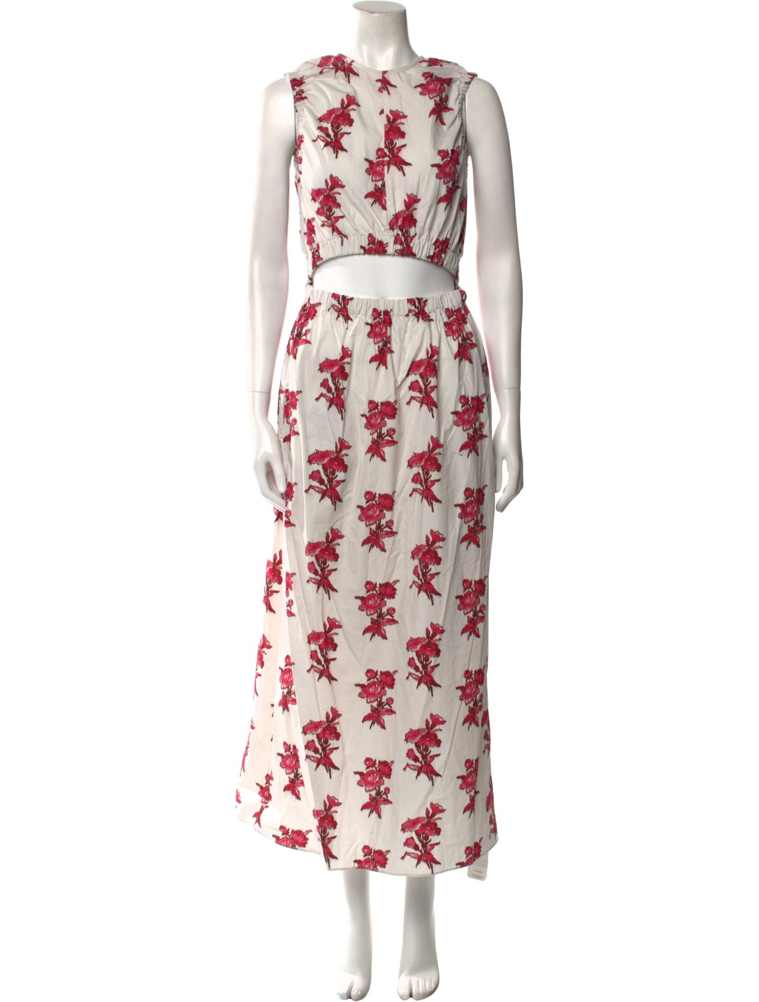 Raey Floral Print Long Dress