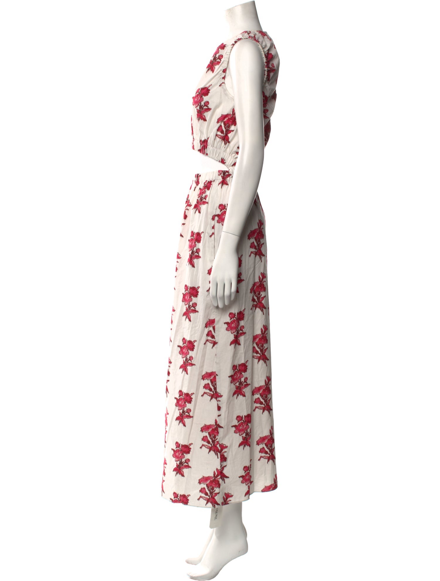 Raey Floral Print Long Dress