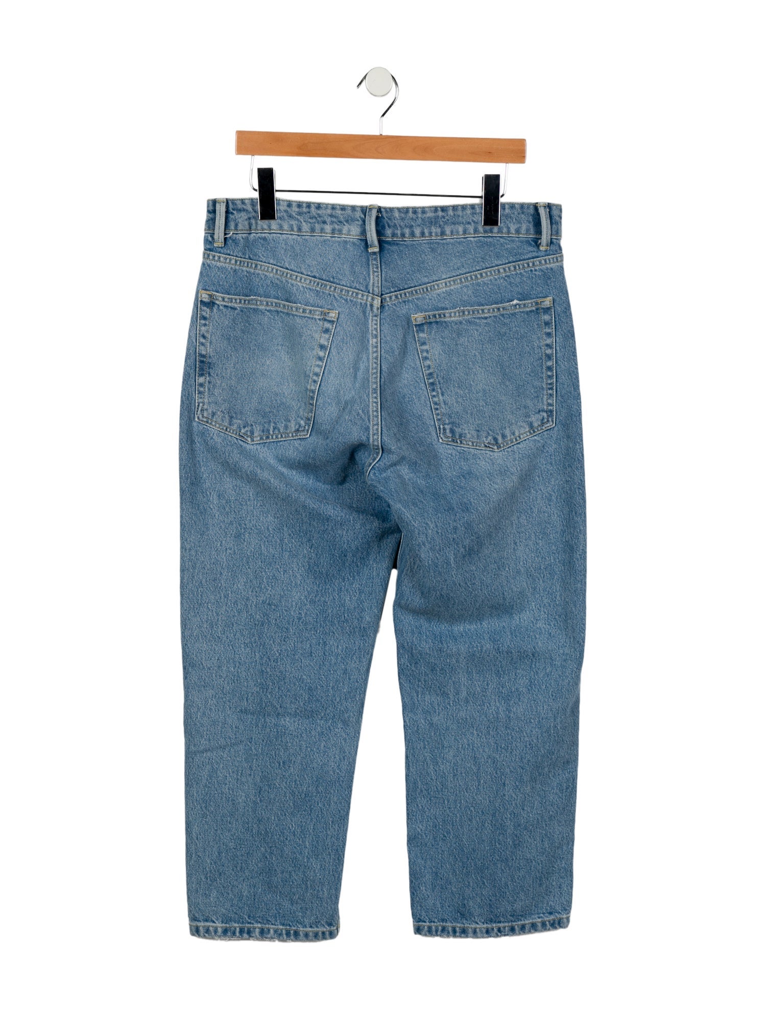 Raey Mid-Rise Wide Leg Jeans