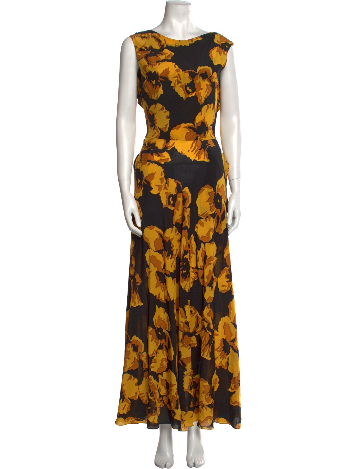 Raey Silk Long Dress w/ Tags