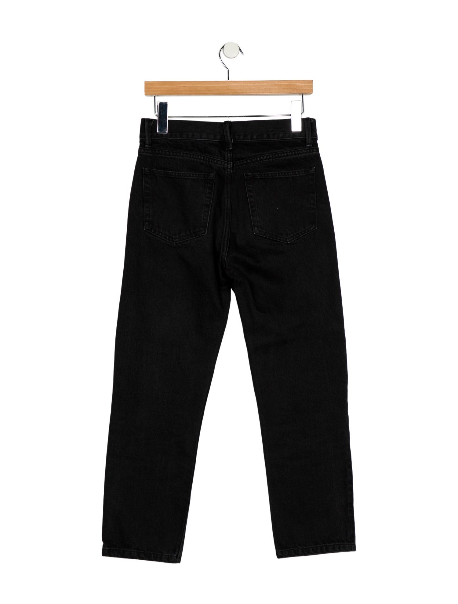 Raey Mid-Rise Straight Leg Jeans
