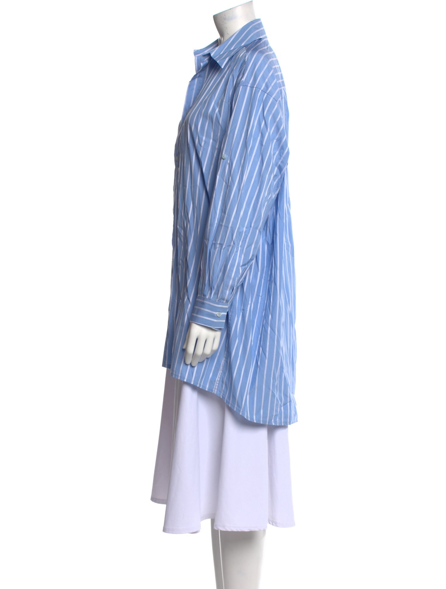 Raey Striped Long Sleeve Tunic