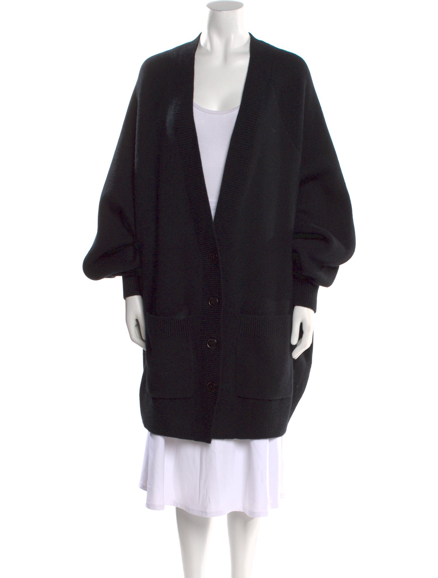 Raey Wool Plunge Neckline Sweater