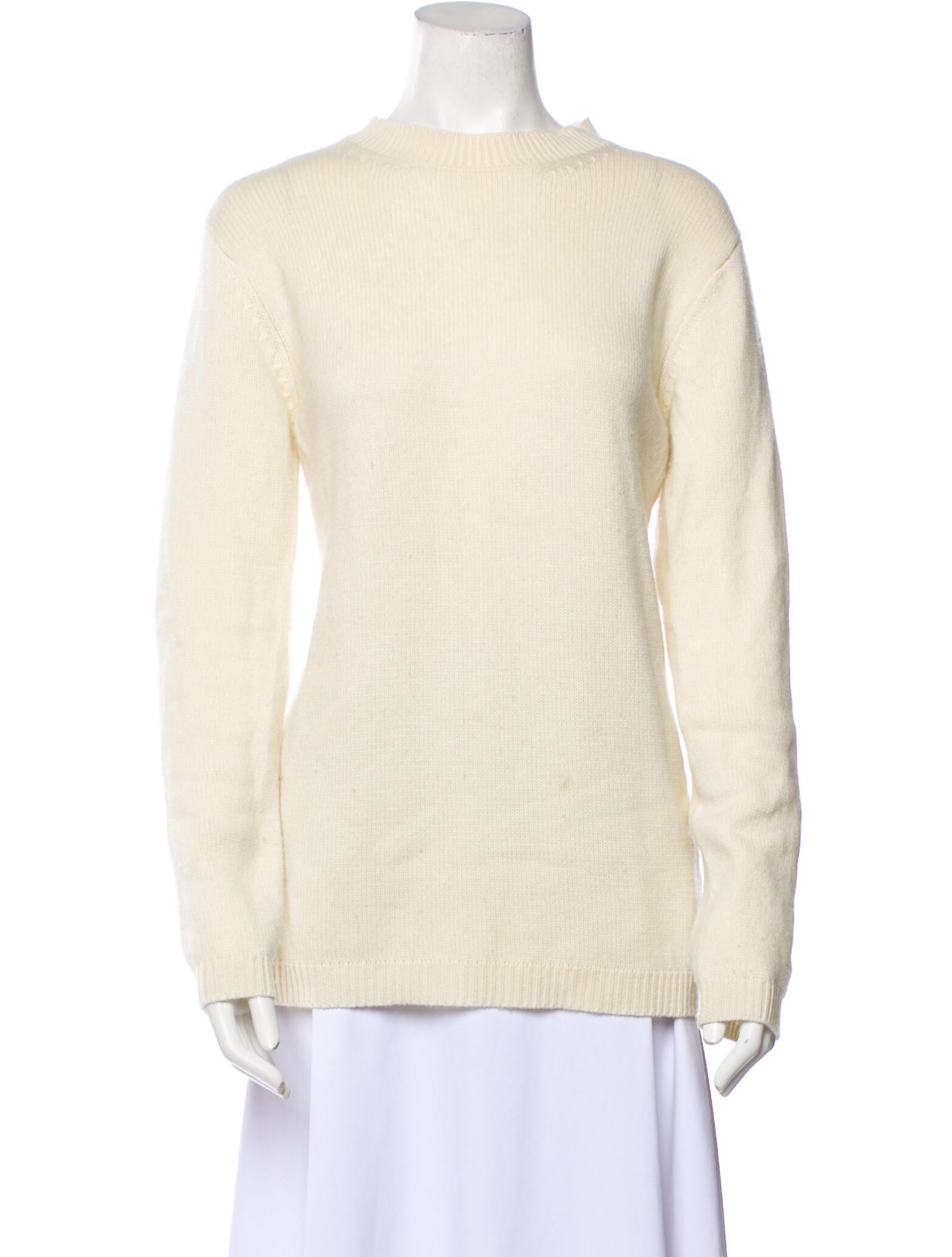 Raey Cashmere Mock Neck Sweater