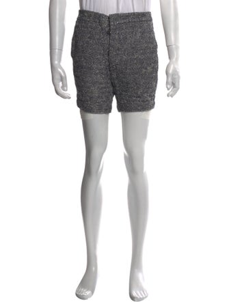 Raey Tweed Pattern Jogger Shorts
