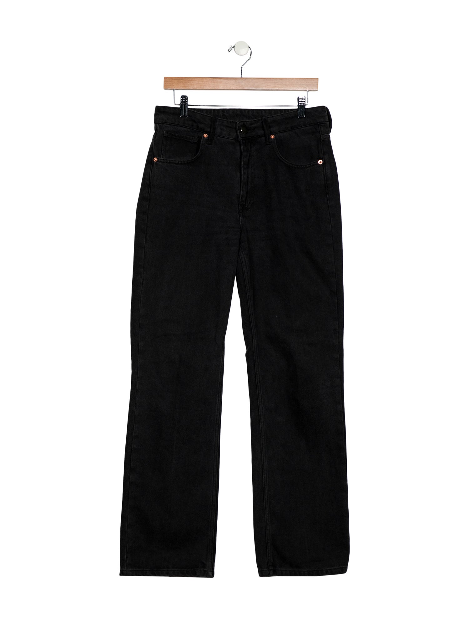 Raey High-Rise Wide Leg Jeans