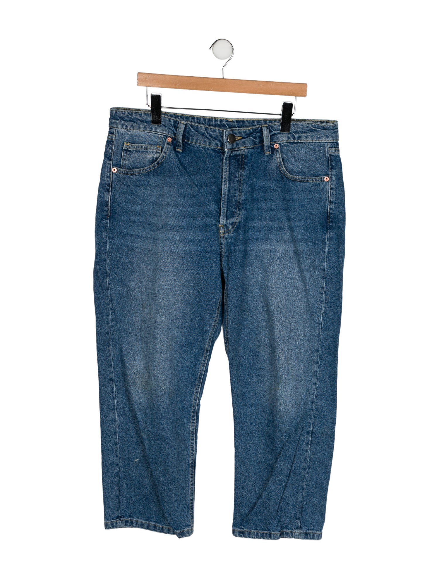 Raey High-Rise Wide Leg Jeans