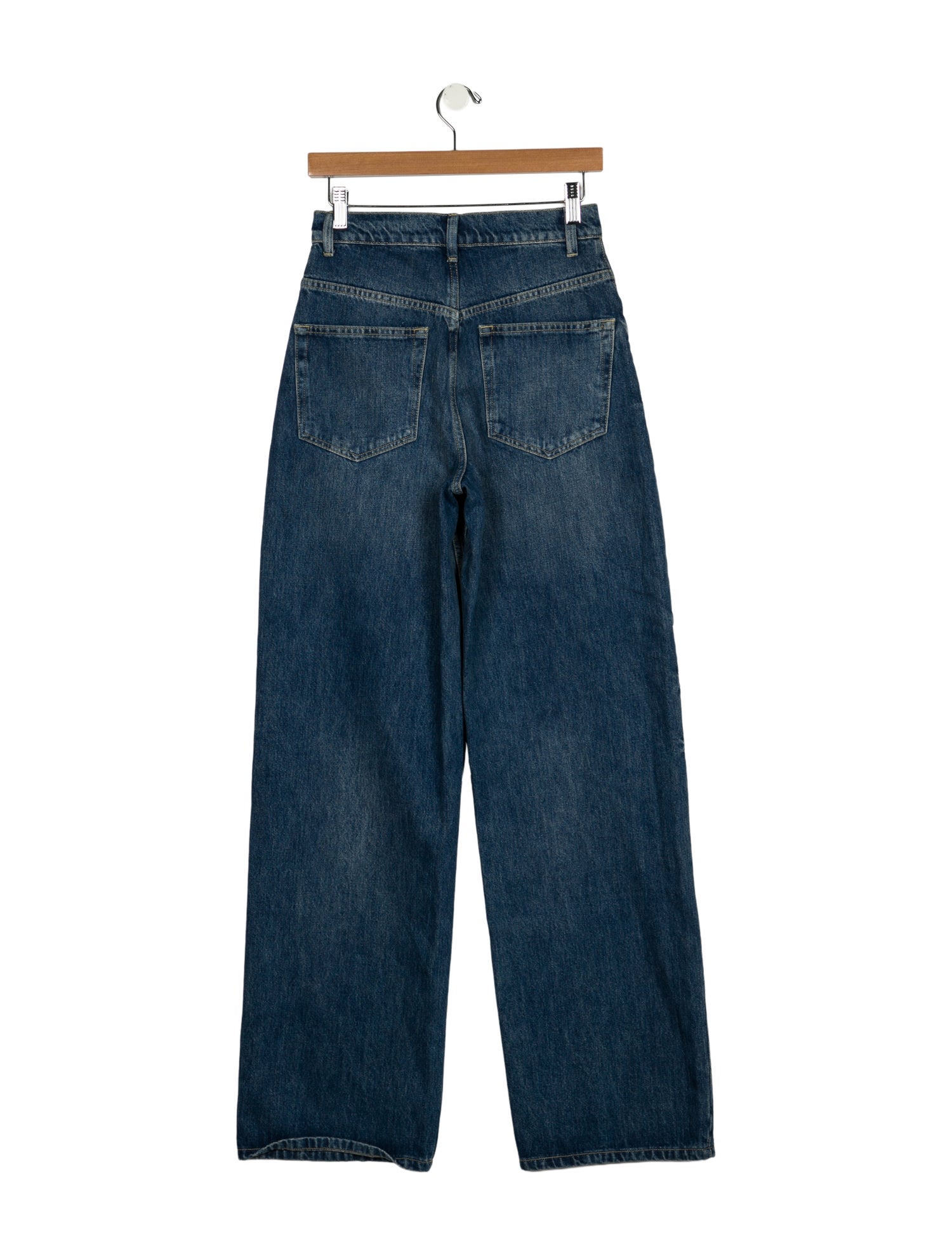 Raey High-Rise Wide Leg Jeans